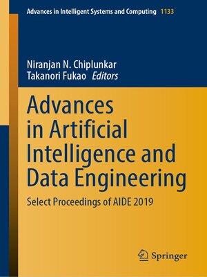 cover image of Advances in Artificial Intelligence and Data Engineering